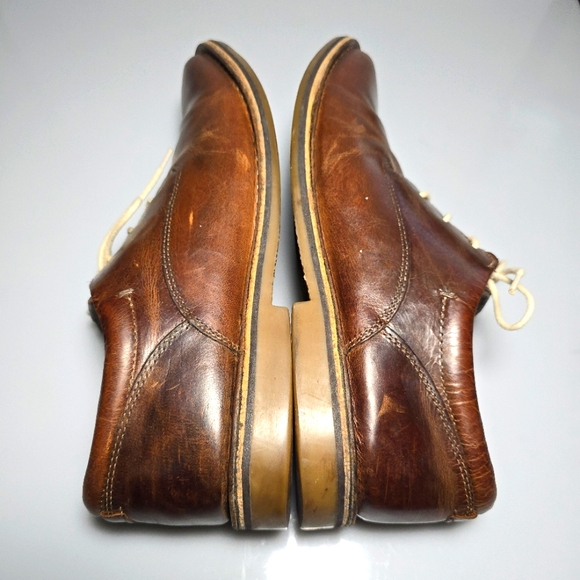 Steve Madden Brown Harpoon Oxford Wood Men's Size 12 - Picture 7 of 16